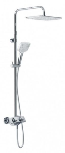 Душевая стойка Kludi Cockpit Explorer с термостатом хром 8005005-00